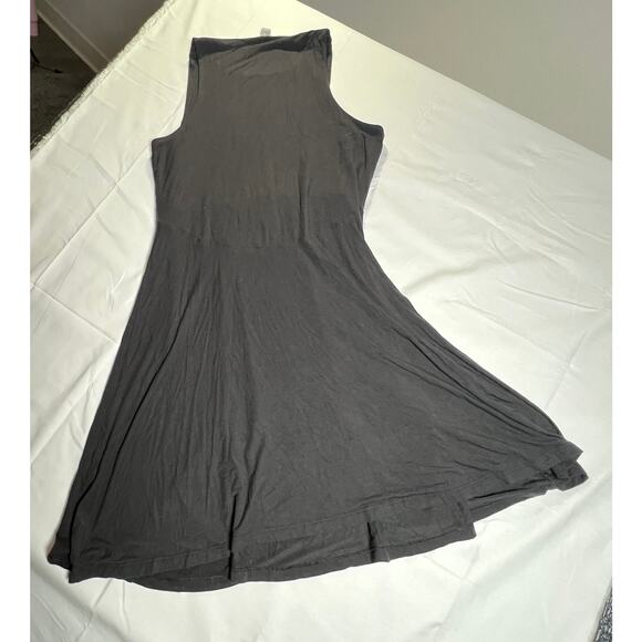 Athleta Women's Black Tank Dress, Size Large, Good Condition - Picture 3 of 6